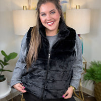 Charlaine Faux Fur Vest