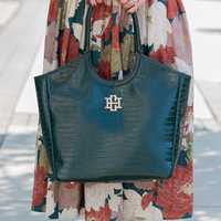 Caroline Hill | Bellamy Tote Hunter Green