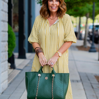 Caroline Hill | Missy Tote Hunter Green
