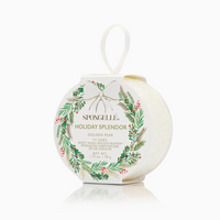 Spongelle Holiday Splendor Golden Pear Holiday Wreath Buffer