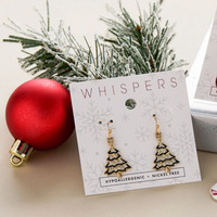 Glitzy Tree Earrings