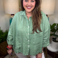 Meant For More Linen Jacket