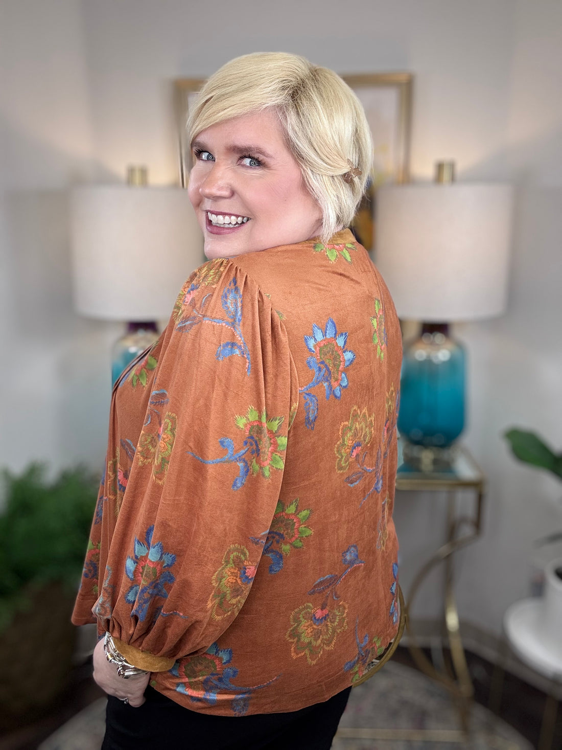 On Your Side Curvy Top