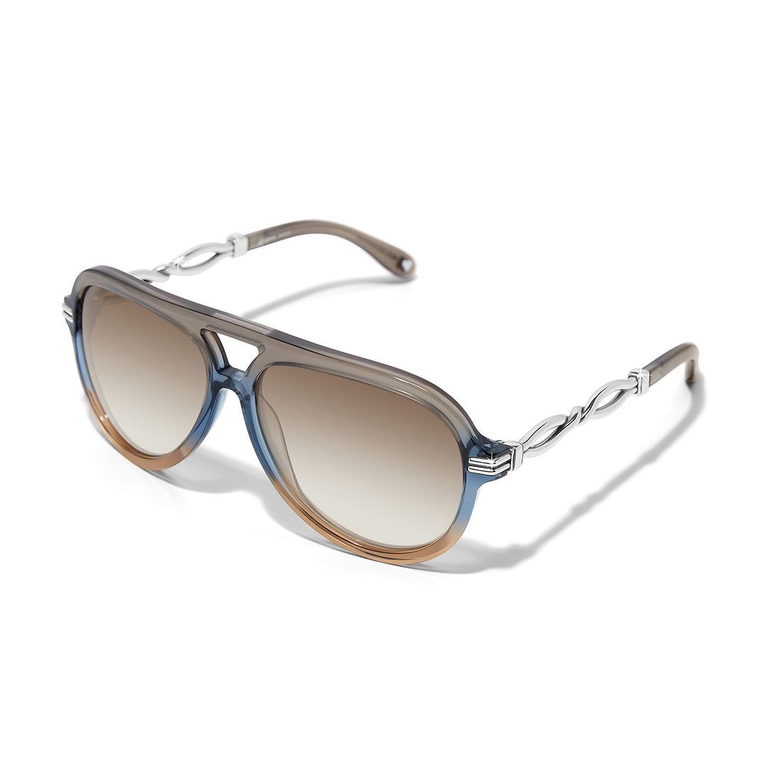 Brighton | Interlok Twist Aviator Sunglasses