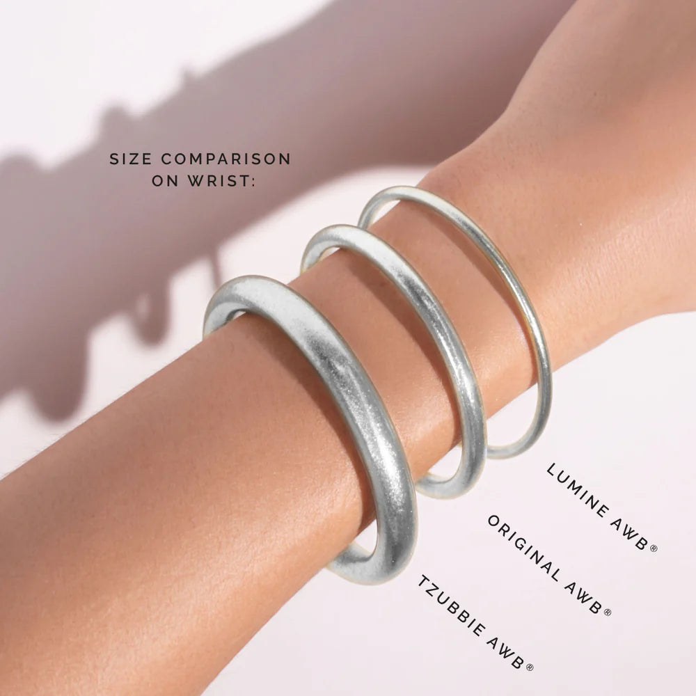 BuDhaGirl | SILVER LUMINE ALL WEATHER BANGLES® (SET OF 6)