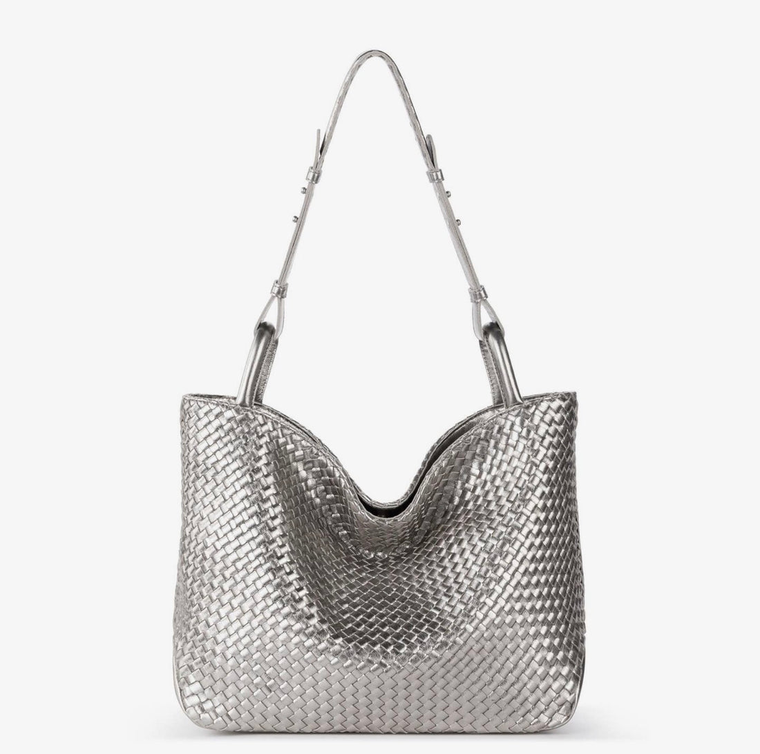 The Sak | Los Feliz Medium Tote Woven-Pyrite Woven