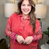 Sweet Heart Mesh Top