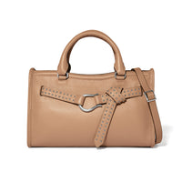 Brighton | Pretty Tough Arch Crosby Satchel-Buff