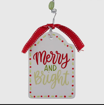 Merry & Bright Ornament