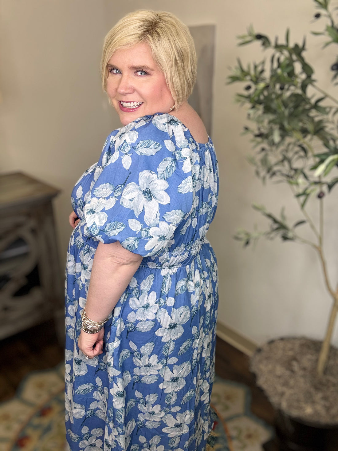 Somewhere Out There Curvy Dress