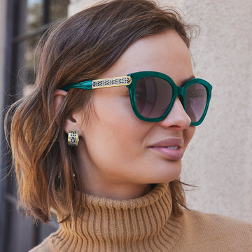 Brighton | Intrigue Emerald Sunglasses