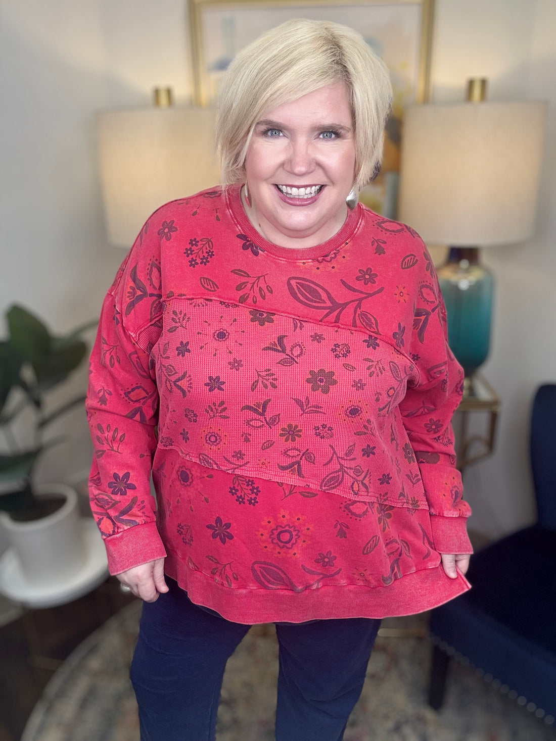 Going Everywhere Curvy Top