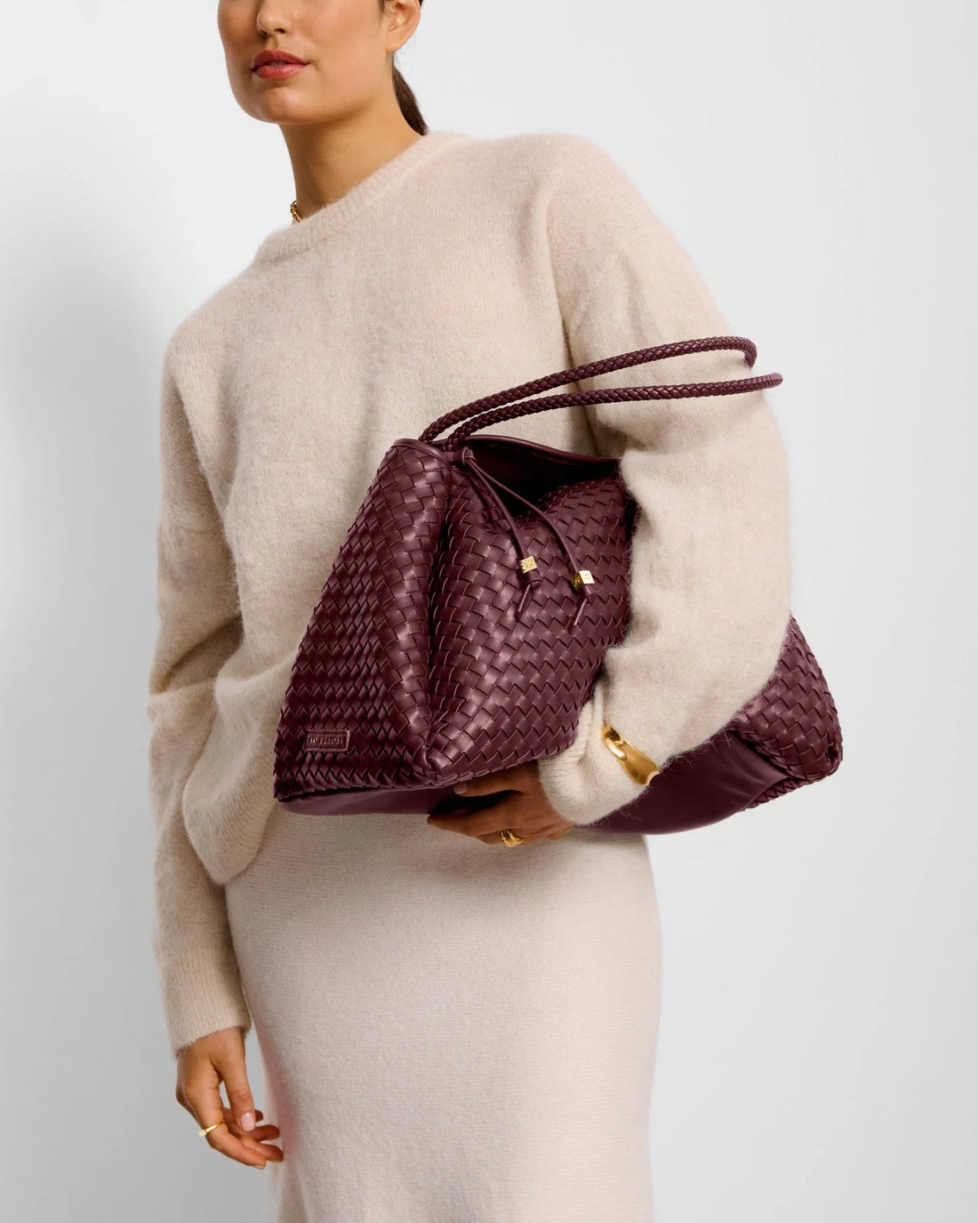 Katie Loxton | Nova Hand Woven Large Shoulder Bag