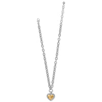 Brighton | Pretty Tough Bold Heart Necklace - The Shoppes at Coldwater