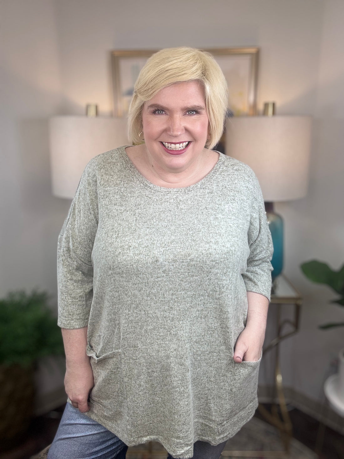 Same Page Curvy Tunic-2 Colors!