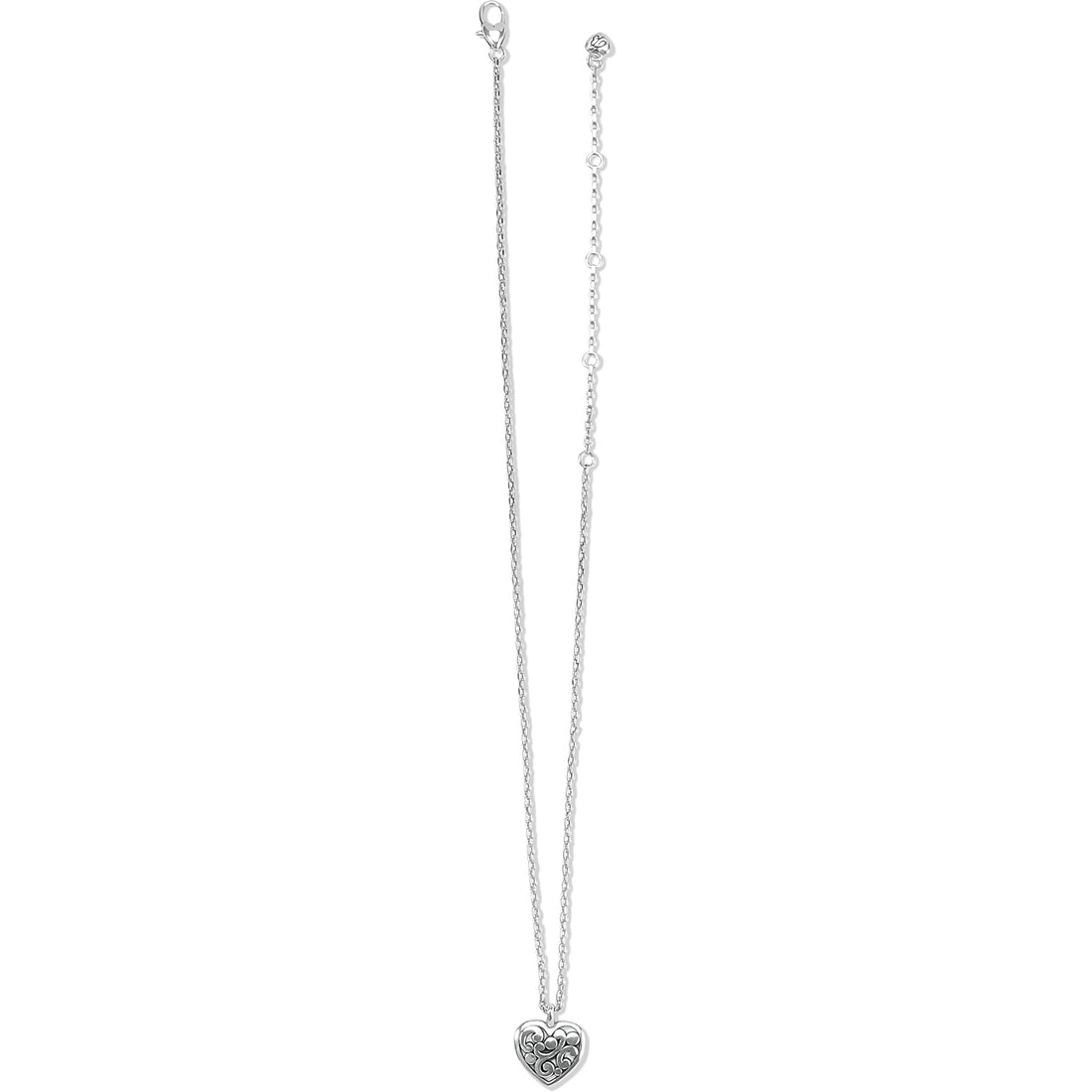 Brighton | Contempo Heart Necklace Silver
