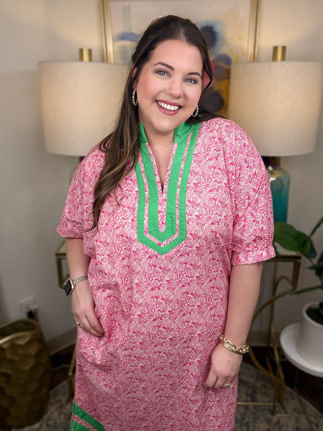 Looking It Over Dress-S-2X!