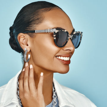 Brighton | Pebble Medalion Dual Tone Sunglasses