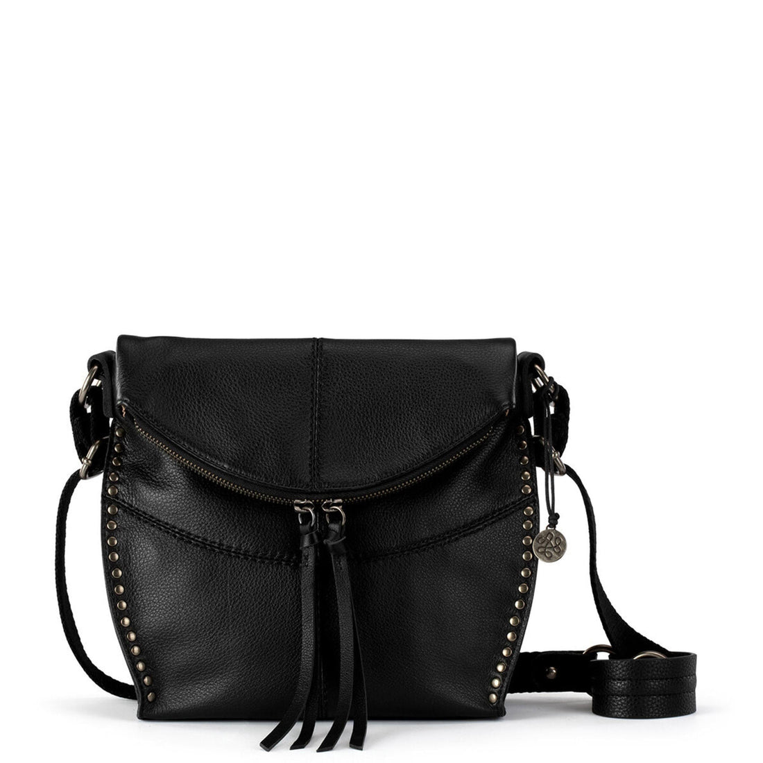 Silverlake Flap Crossbody - Leather - Black