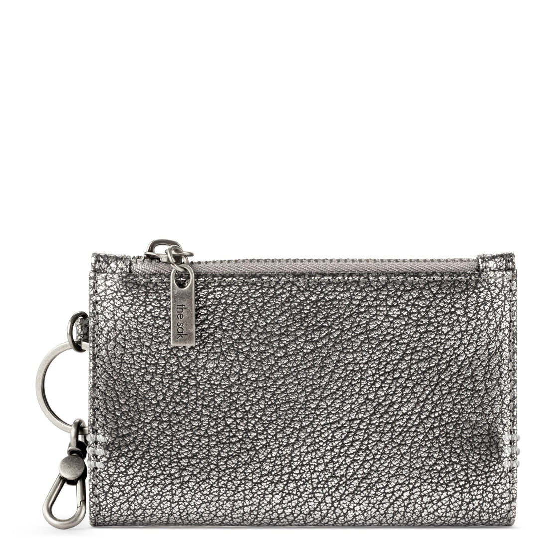 Encino Essential Wallet - Leather - Dark Silver