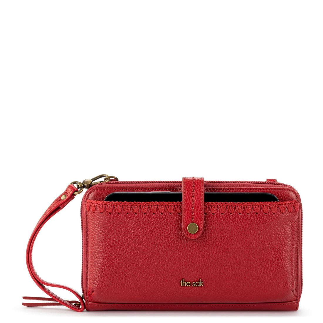 Iris Smartphone Wallet - Leather - Scarlet
