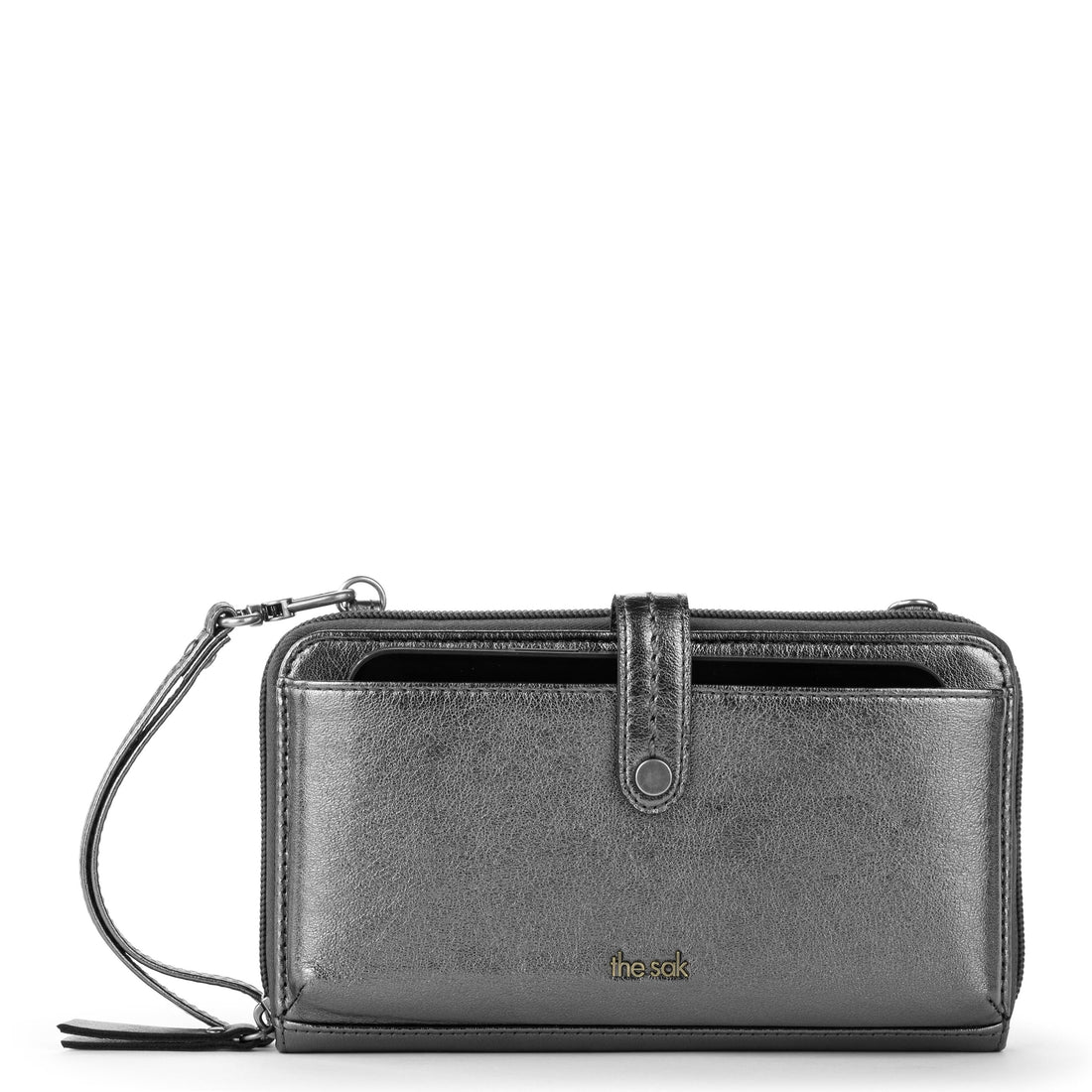 Iris Smartphone Wallet - Leather - Gunmetal