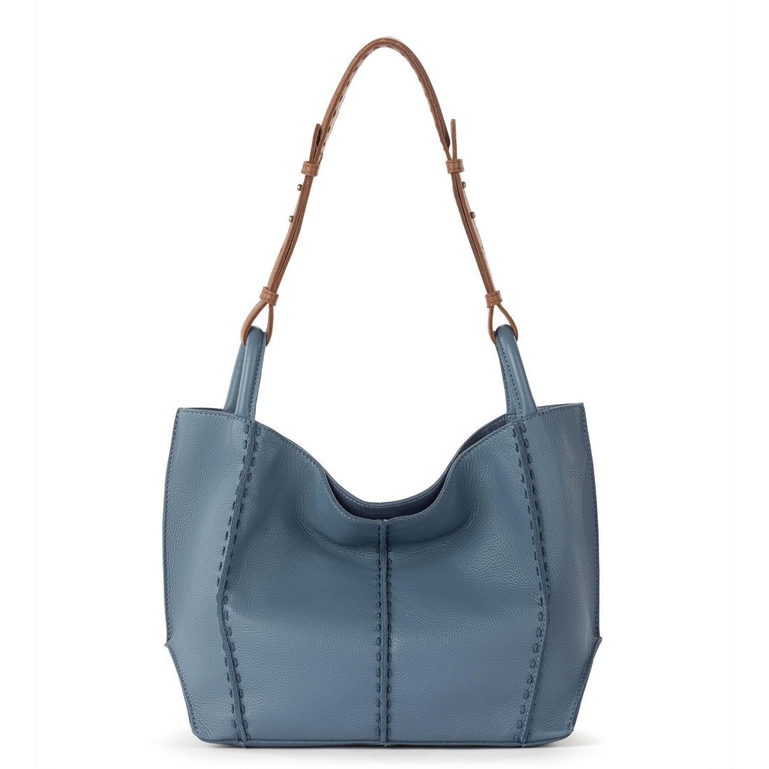 Los Feliz Medium Tote - Leather - Maritime