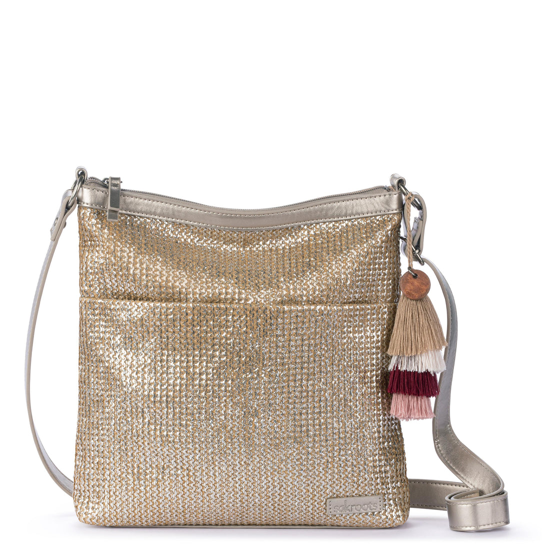 Banyan Basic Crossbody - Straw - Pyrite Straw