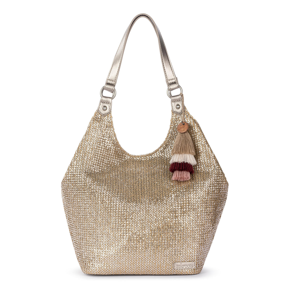 Roma Shopper - Straw - Pyrite Straw