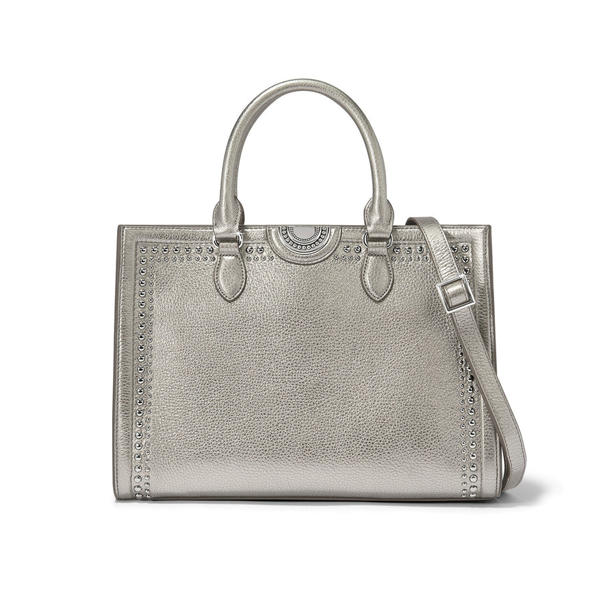 Brighton | Jaxon Tote-Titanium