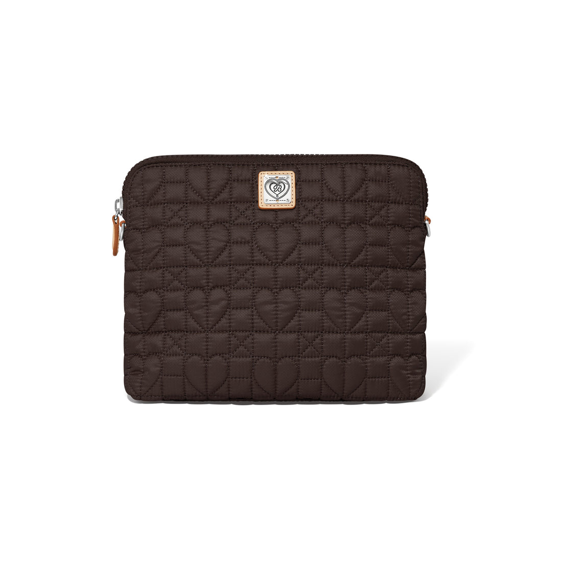 Brighton | Alina Heart Beat Medium Cross Body Bag-Cocoa