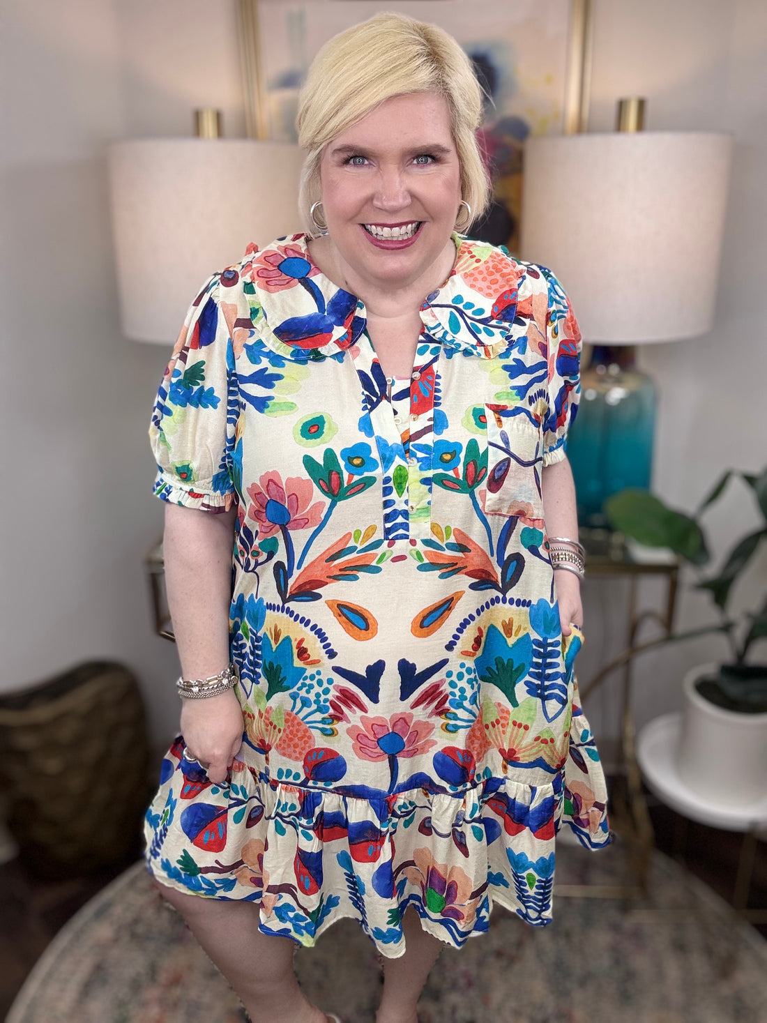 Gleam Curvy Dress
