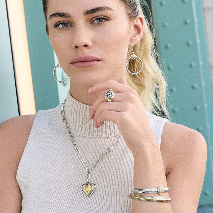 Brighton | Mosaic Two Tone Bangle