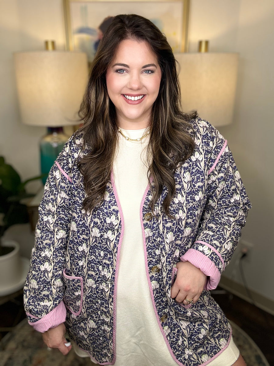 Blueberry Curvy Jacket