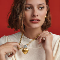 Brighton | Inner Heart Circle Toggle Necklace