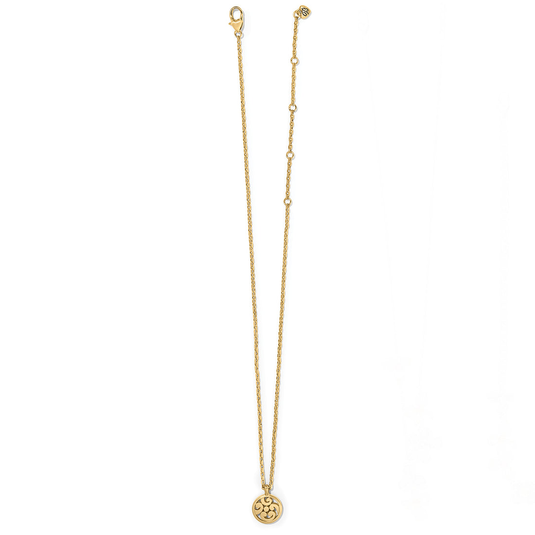 Brighton | Contempo Medallion Petite Necklace-Gold