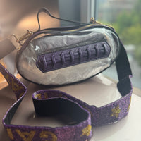 Clear Football Purse