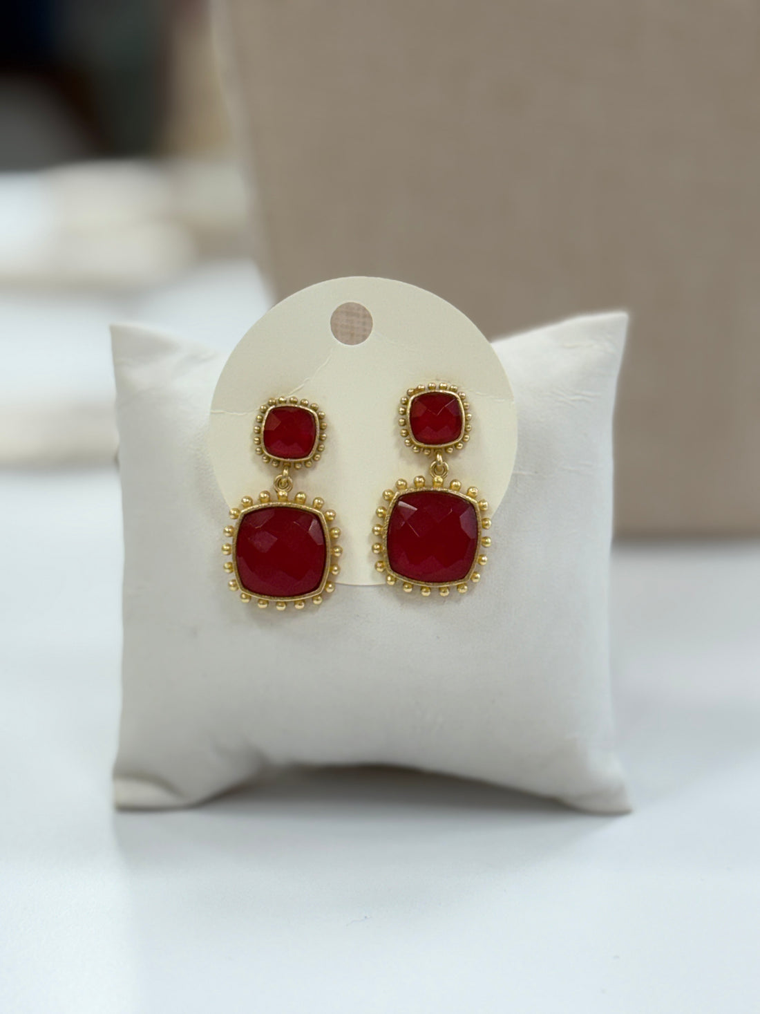 Crimson Dreams Earrings
