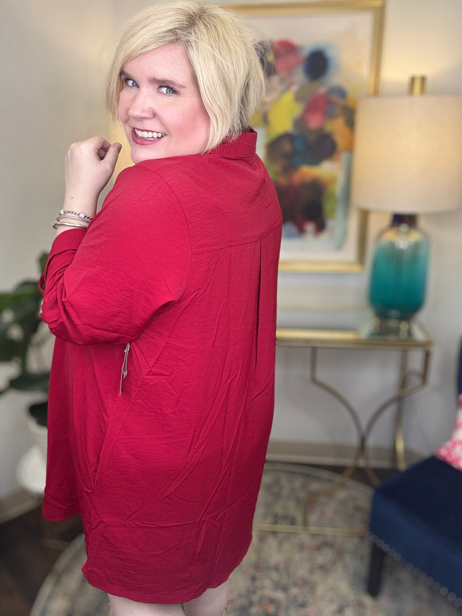 Busy As A Bee Curvy Dress-2 Colors
