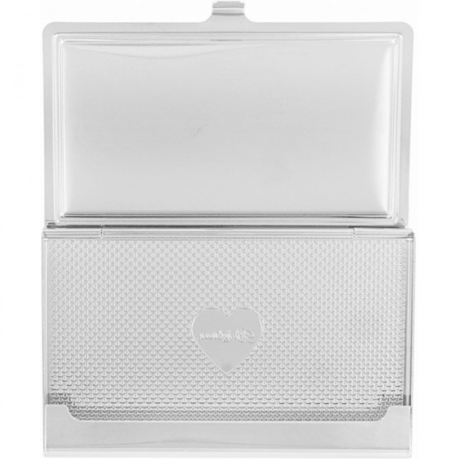 Brighton | Silver Tapestry Card Case