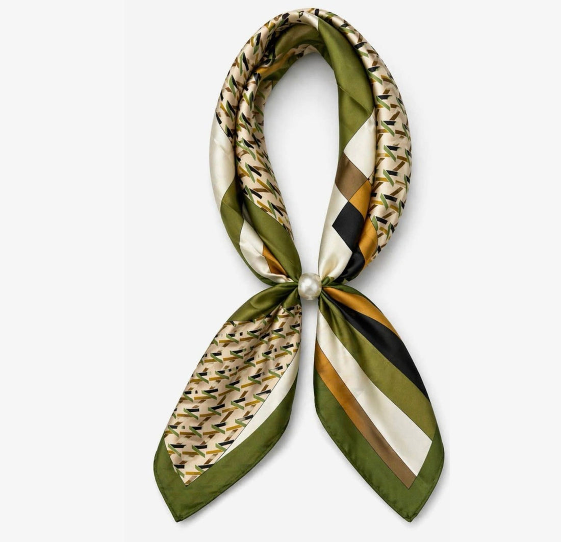 Pearl Scarf Necklace-18 Colors!