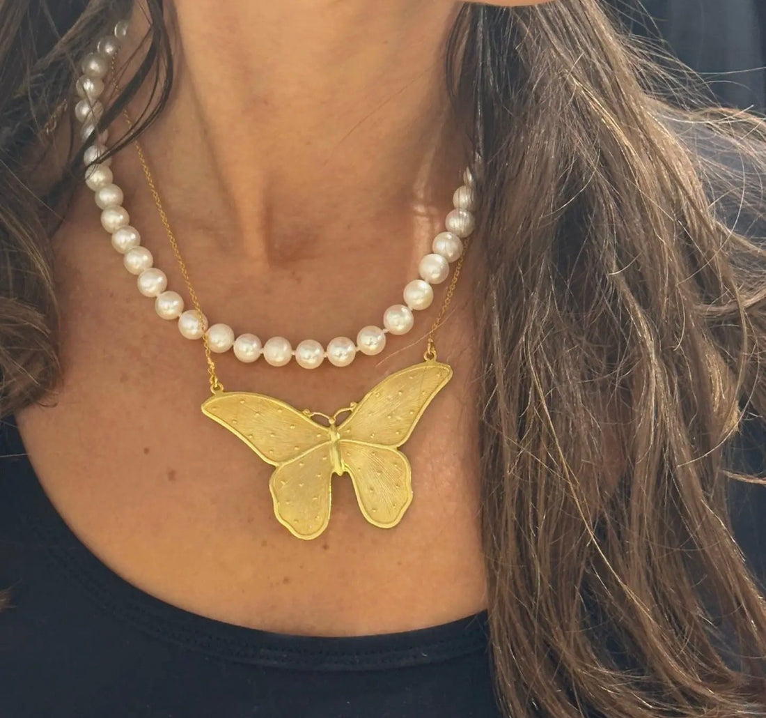 Butterfly Pendant Necklace
