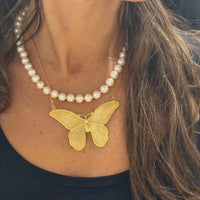 Butterfly Pendant Necklace