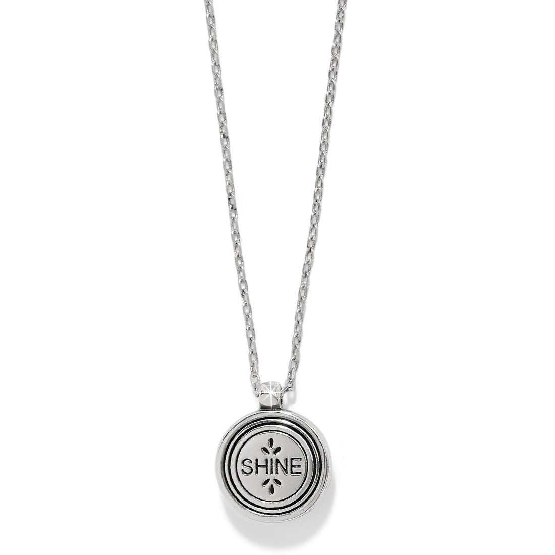 Brighton | Mosaic Round Mini 2 Tone Necklace