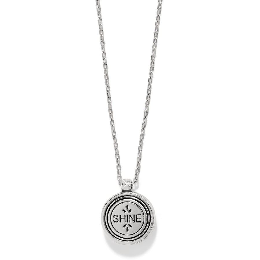 Brighton | Mosaic Round Mini 2 Tone Necklace