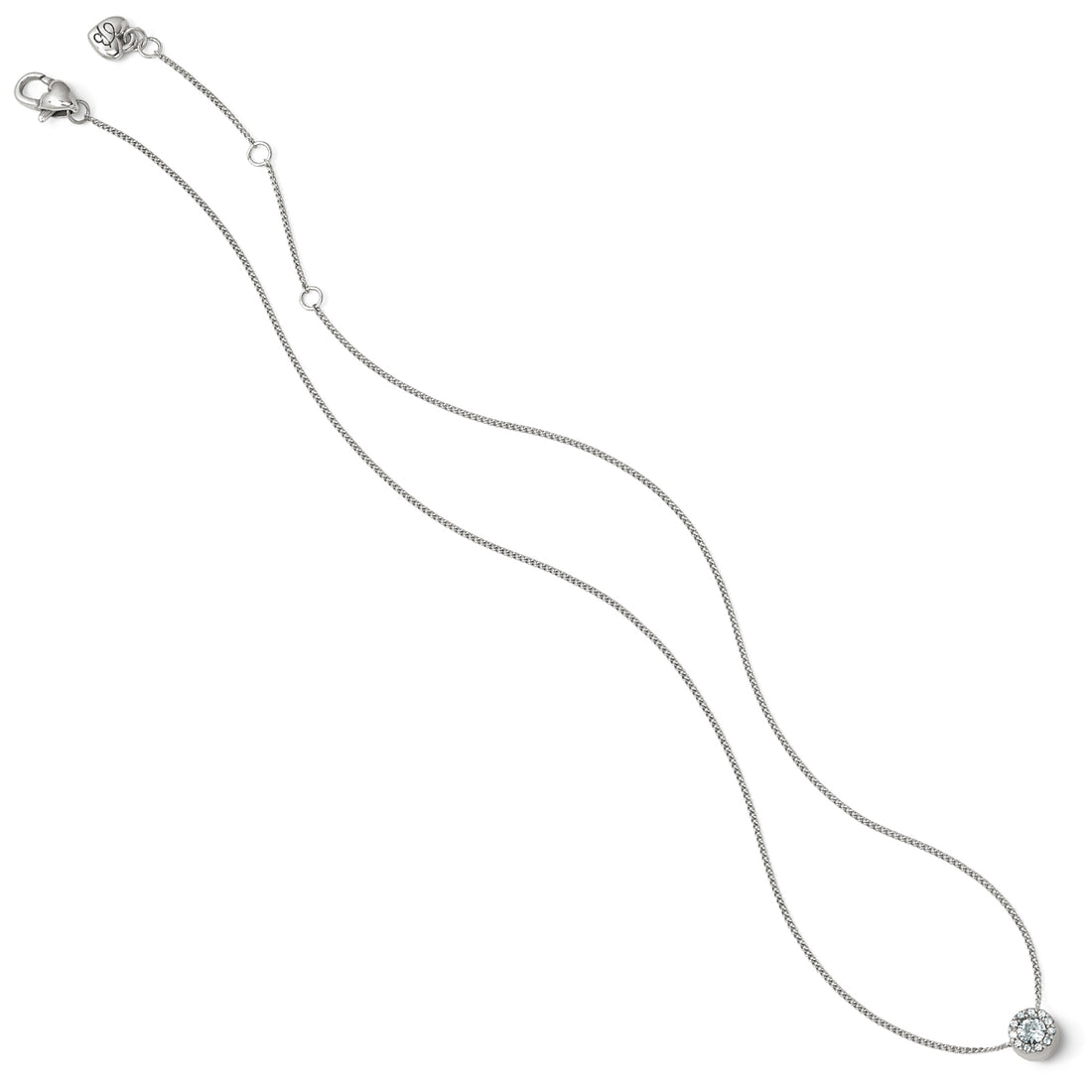 Brighton | Illumina Mini Solitaire Necklace Silver
