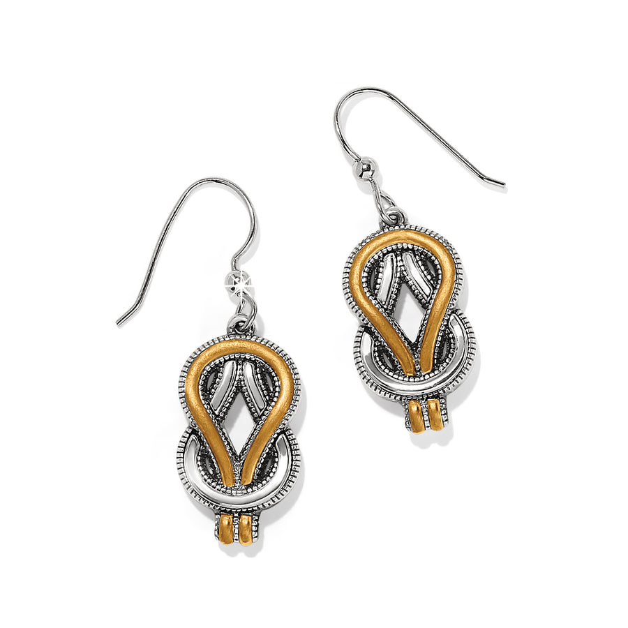 Brighton | Interlok Harmony 2 Tone French Wire Earring