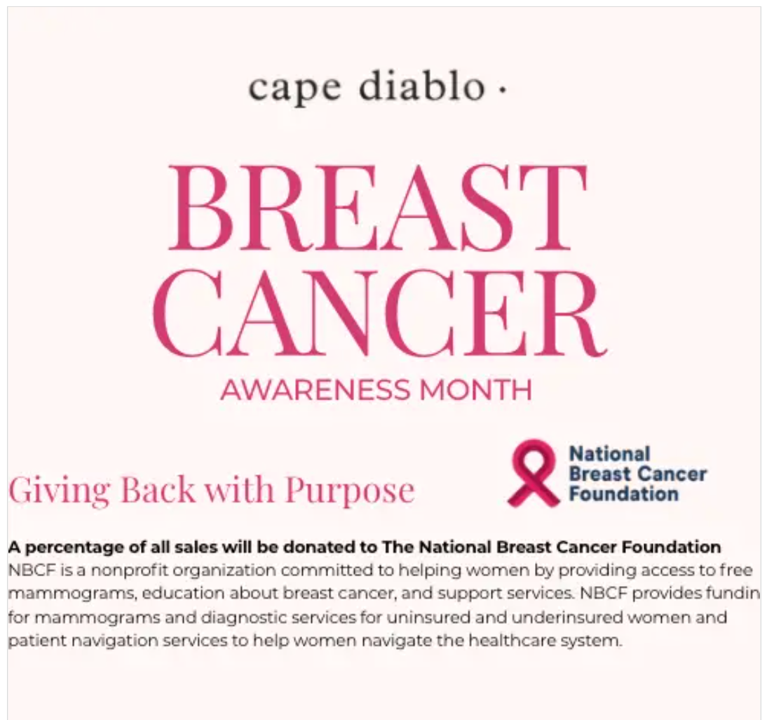 Cape Diablo | Breast Cancer Awareness Bracelets