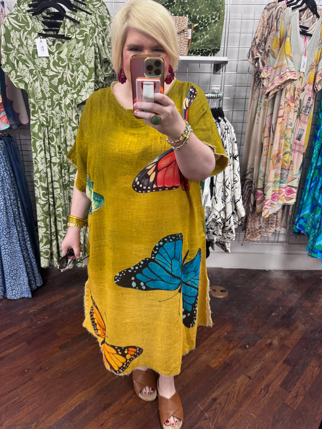 Butterfly Dreams Curvy Dress