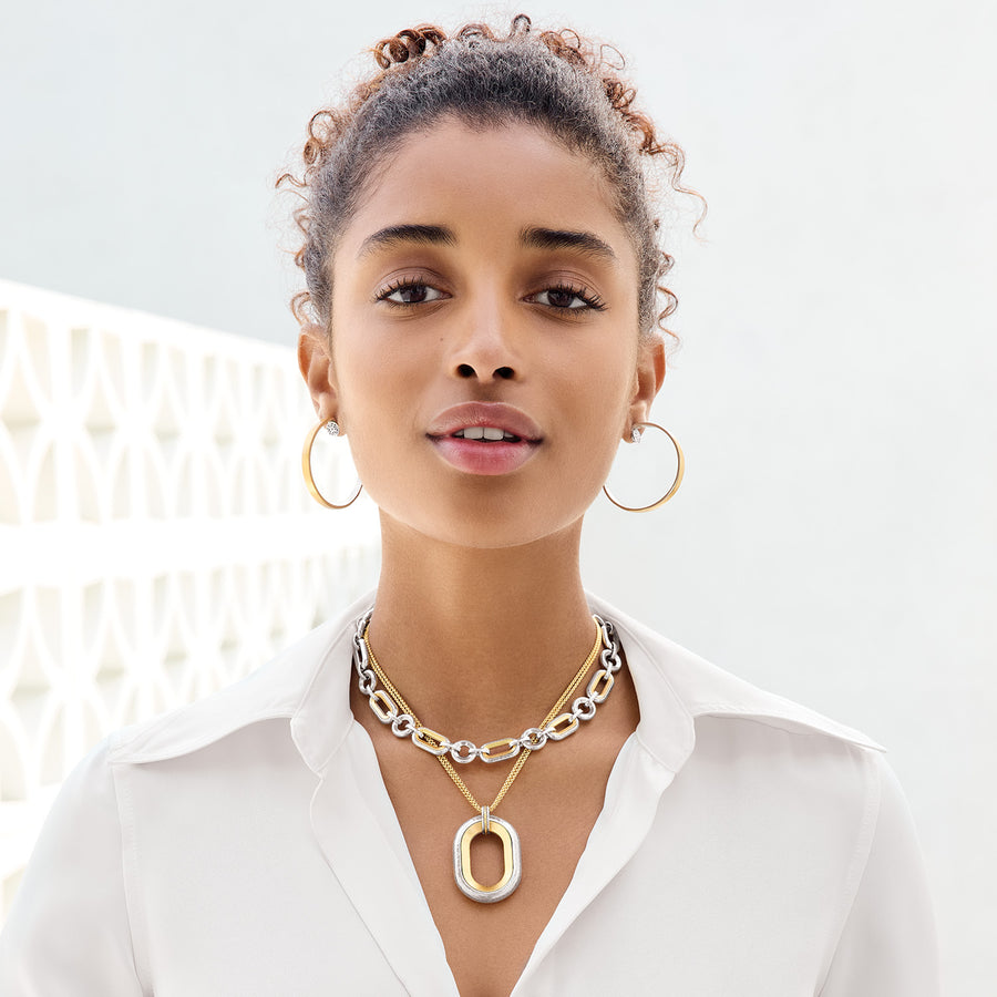 Brighton | Medici Two Tone Convertible Necklace